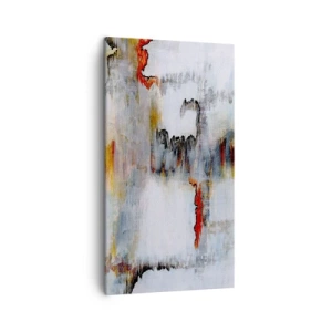 Bild auf Leinwand - Leinwandbild - Ein Stock auf dem Wasser - 45x80 cm