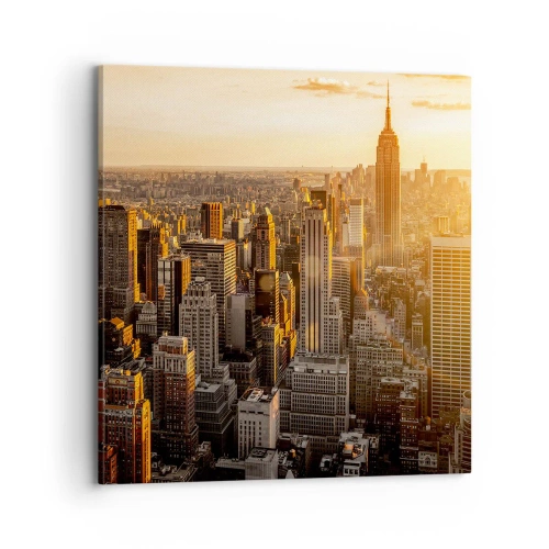 Bild auf Leinwand - Leinwandbild - In der Sonne wachsen - 70x70 cm