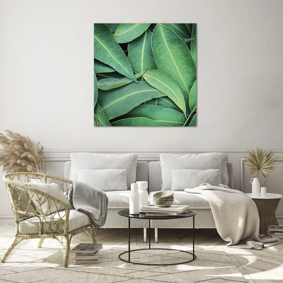 Glasbild - Bild auf glas - Saftig und frisch - 50x50 cm