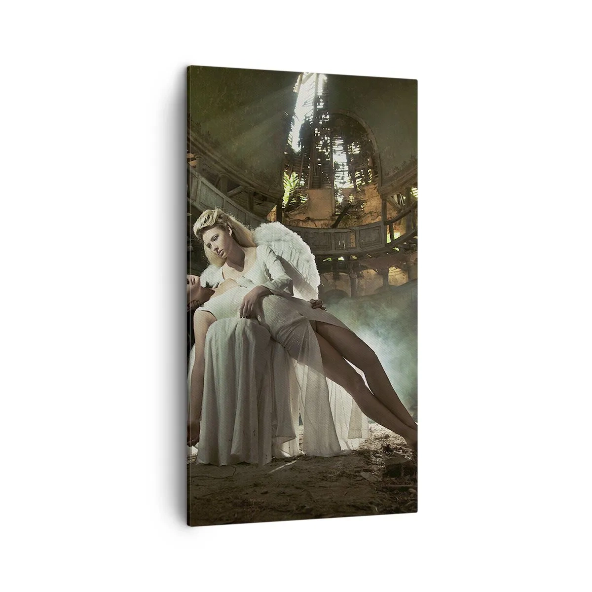 Bild auf Leinwand - Leinwandbild - Der Geist des alten Theaters - 45x80 cm