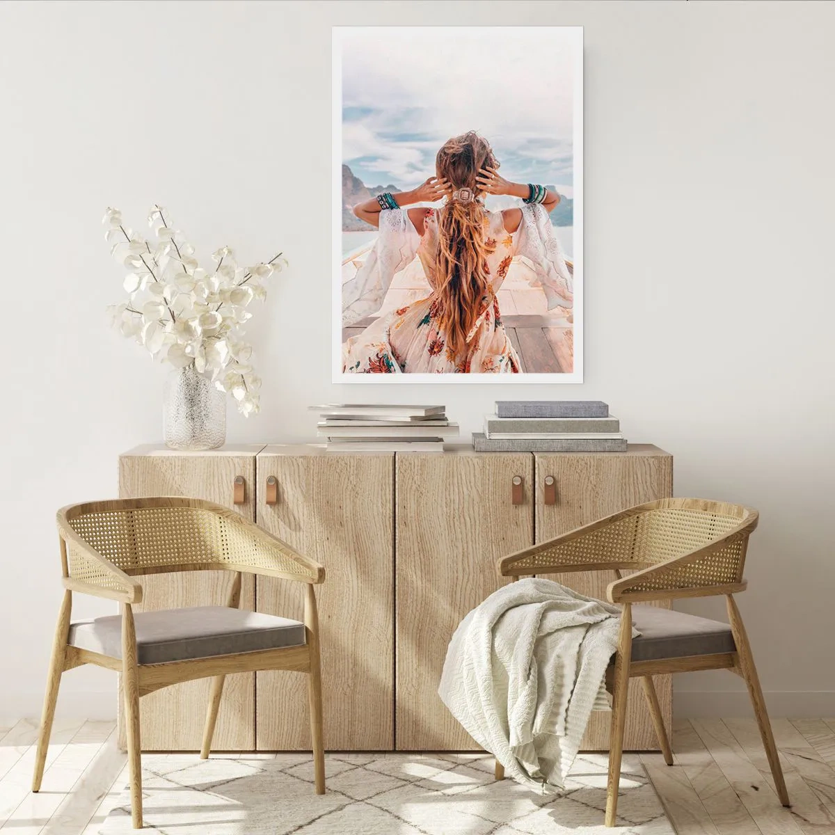 Poster - Auf dem Weg zum Glück - 70x100 cm