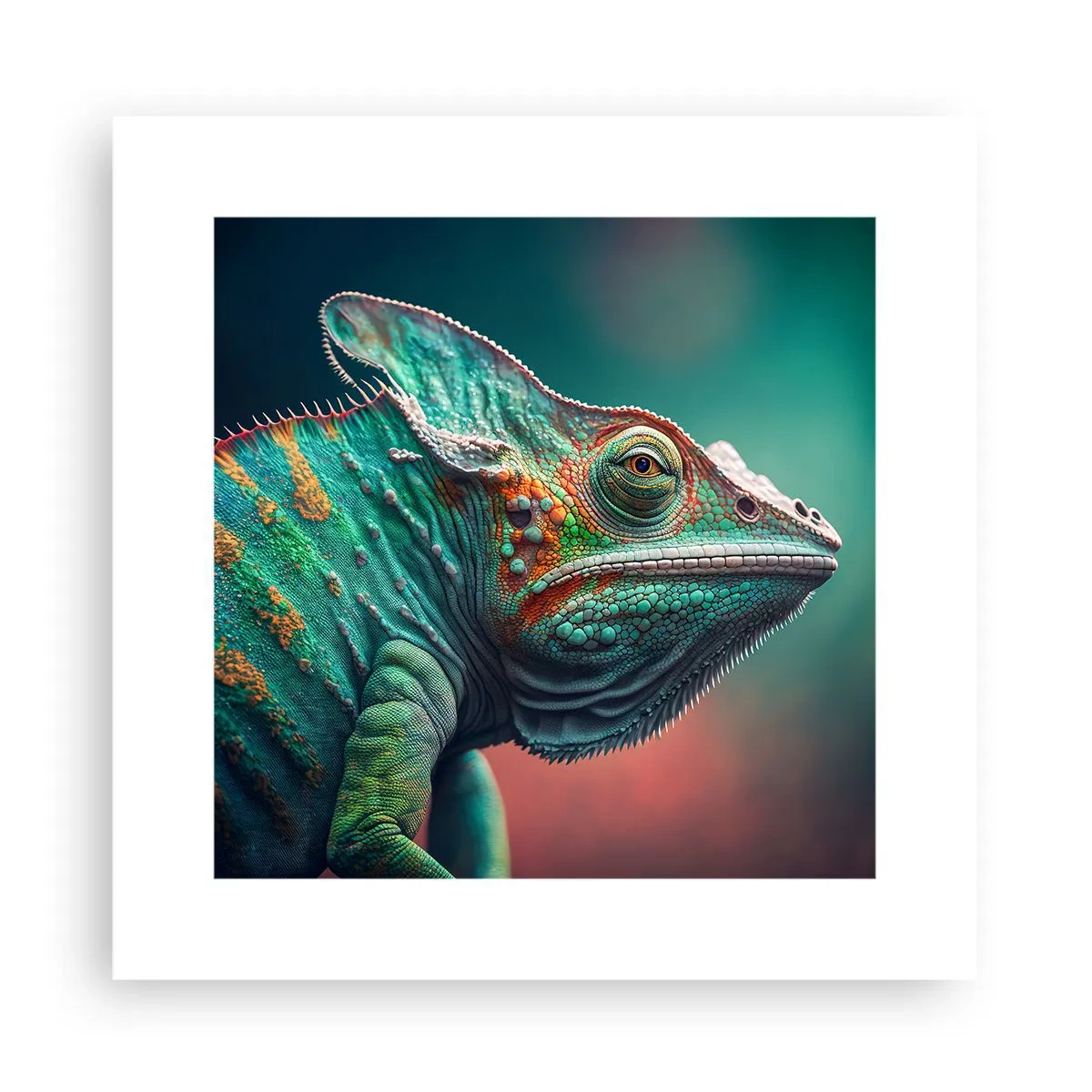 Poster - Siehst du mich? Nicht gut… - 30x30 cm