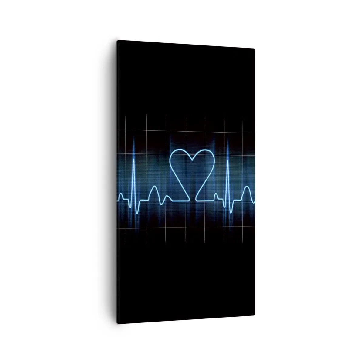Bild auf Leinwand - Leinwandbild - Im Rhythmus des Herzens - 55x100 cm