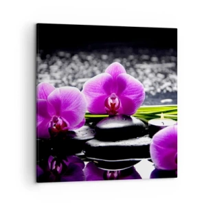 Bild auf Leinwand - Leinwandbild - In Ruhe ertrinken - 50x50 cm