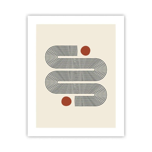 Poster - Vom Anfang bis zum Ende - 40x50 cm