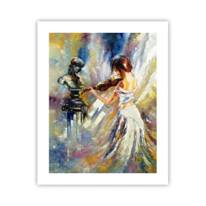 Poster - Mit Gefühl beleben - 40x50 cm