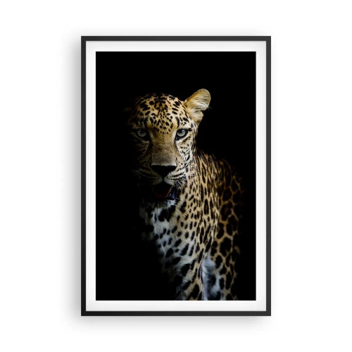 Poster in einem schwarzem Rahmen - Dunkle Schönheit - 61x91 cm