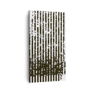 Bild auf Leinwand - Leinwandbild - Rhythmus und Rauschen - 45x80 cm