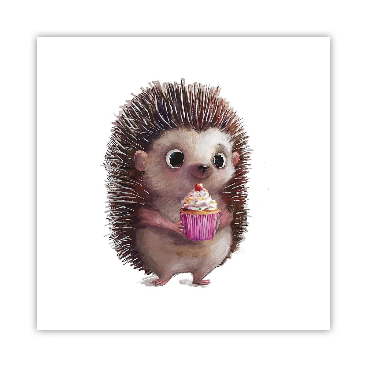 Poster - Der Feiertag ist jeden Tag - 50x50 cm