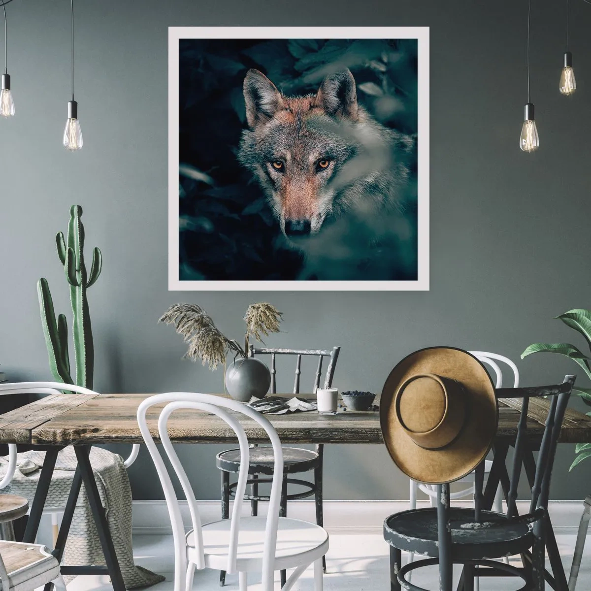 Poster - Jäger - 50x50 cm