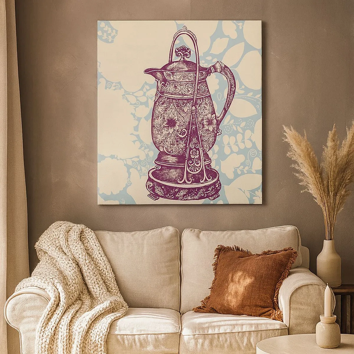 Bild auf Leinwand - Leinwandbild - Schönheit des Alltags - 30x30 cm