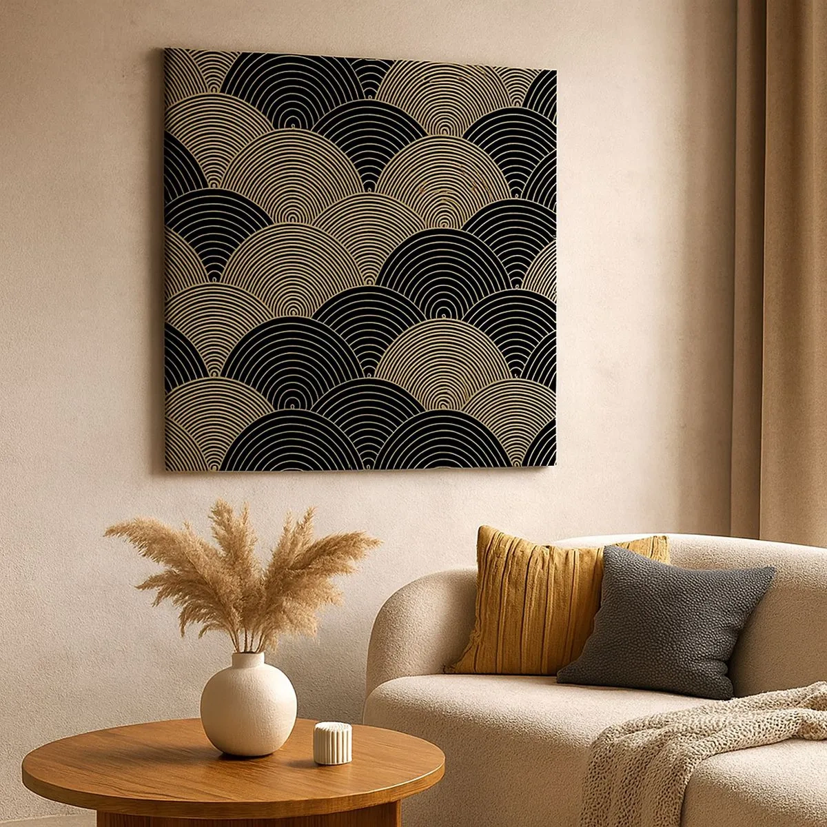 Bild auf Leinwand - Leinwandbild - Einheit in der Vielfalt - 30x30 cm