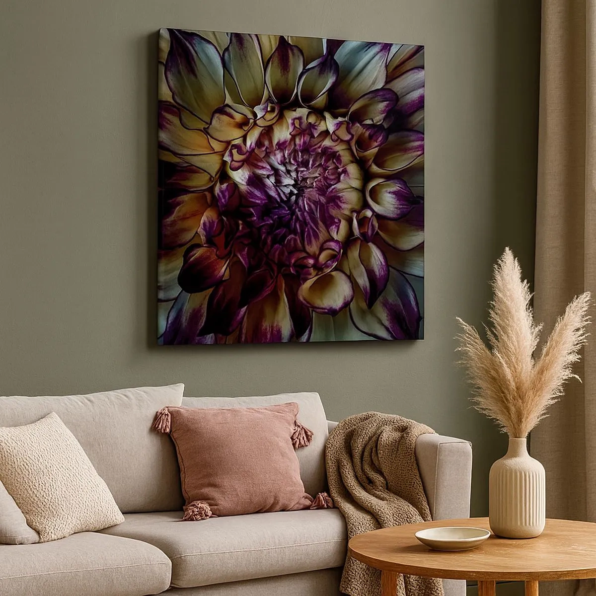 Bild auf Leinwand - Leinwandbild - Die Blütezeit der Jugend - 30x30 cm