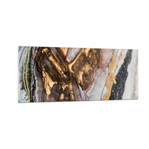 Glasbild - Bild auf glas - Das Element der Erde - 100x40 cm