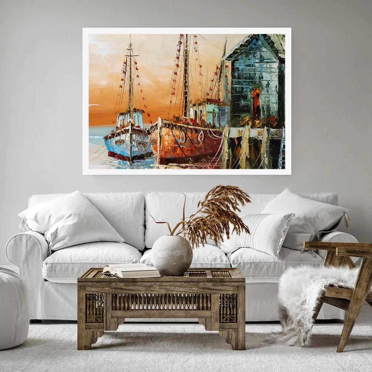 Poster - Friedliche Rückkehr - 40x30 cm