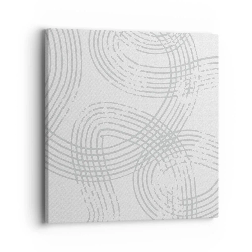 Bild auf Leinwand - Leinwandbild - Es gibt keinen einfachen Weg - 40x40 cm