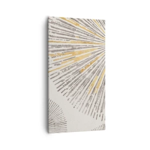 Bild auf Leinwand - Leinwandbild - Schönheit des Strahls - 55x100 cm