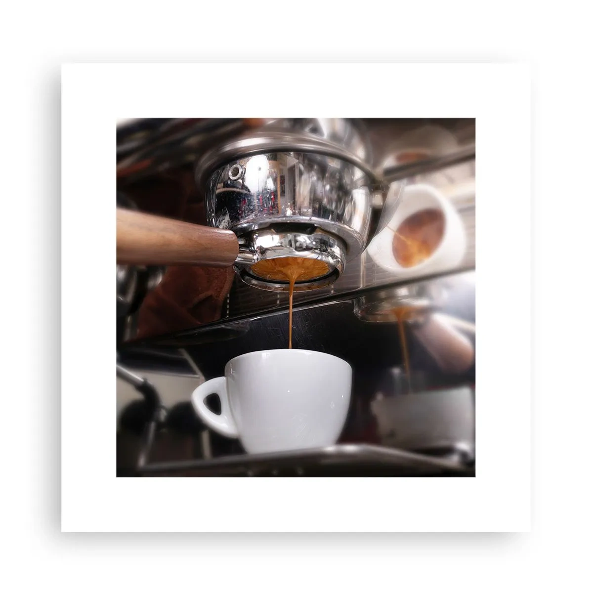 Poster - Gute Zeit des Tages - 30x30 cm