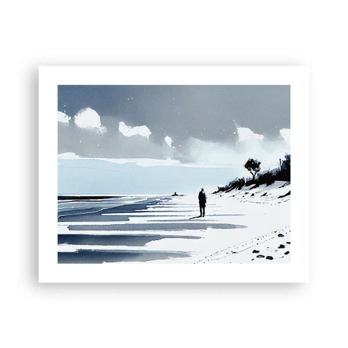 Poster - Allein sein - 50x40 cm