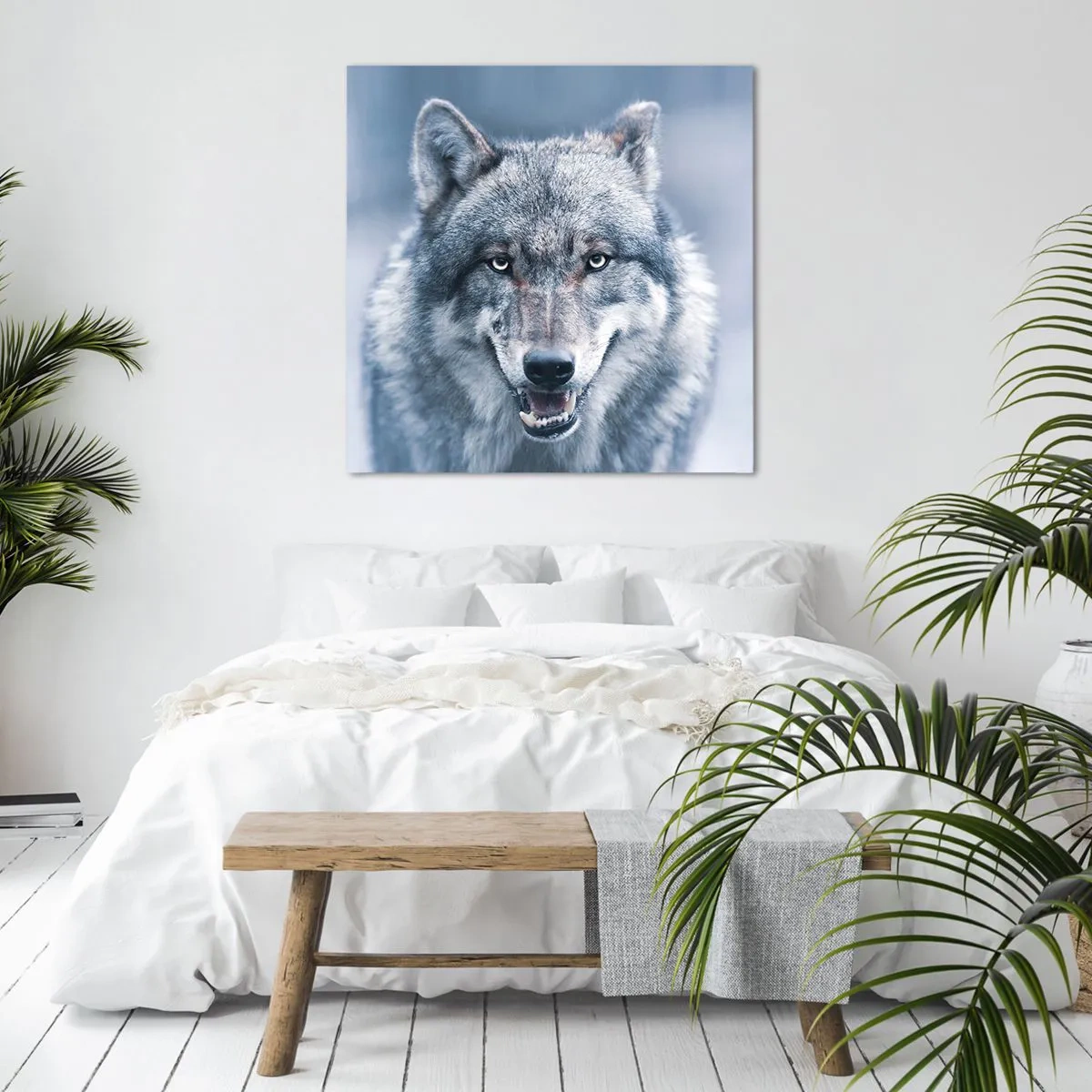 Bild auf Leinwand - Leinwandbild - Werden Sie die Herausforderung annehmen? - 70x70 cm