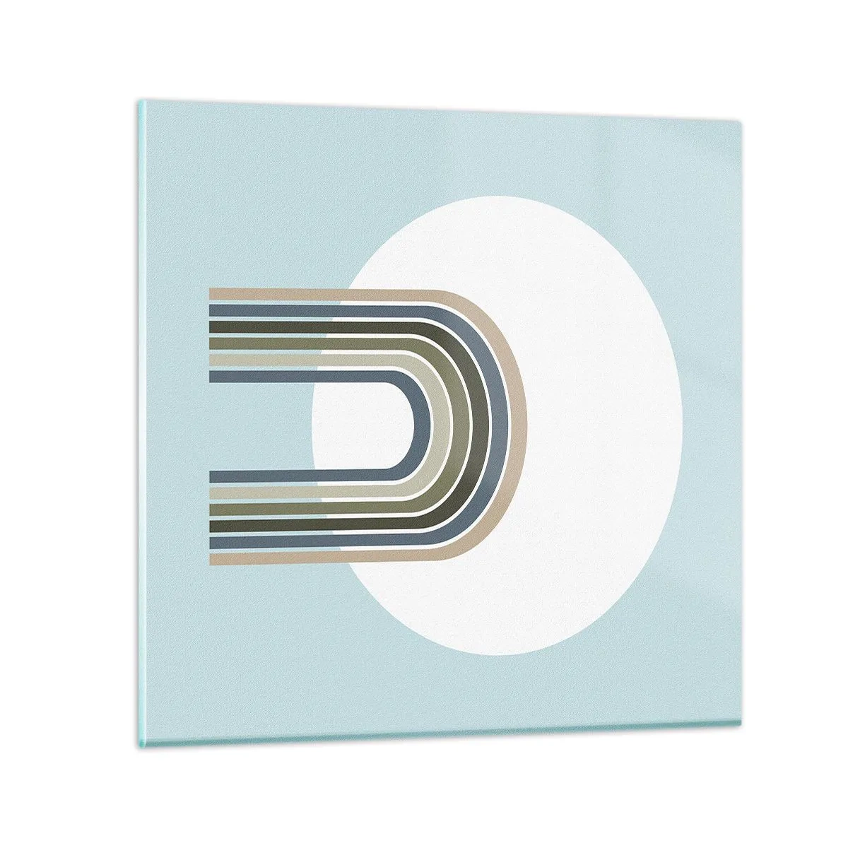 Glasbild - Bild auf glas - Unwiderstehliche Anziehungskraft - 70x70 cm