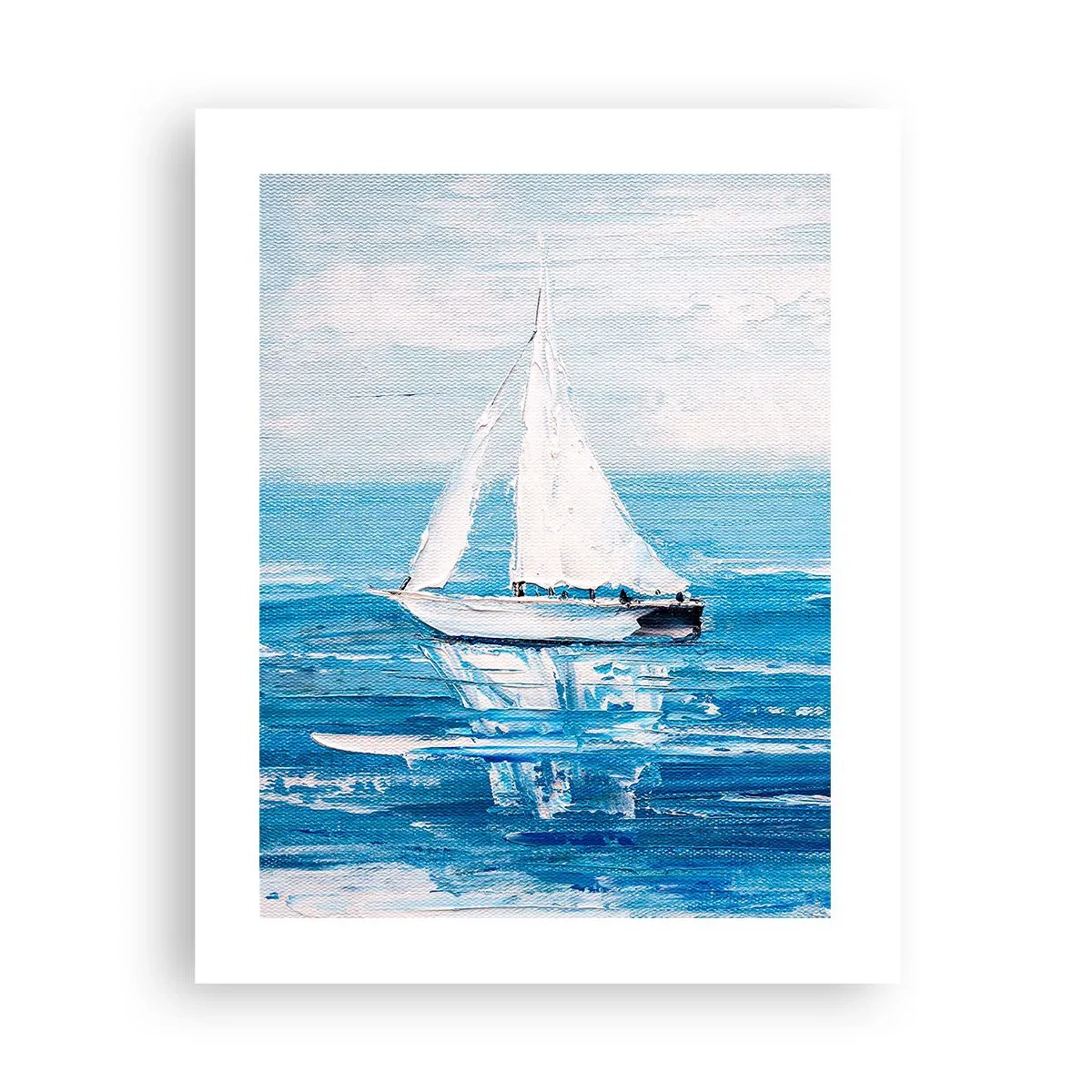 Poster - Mit Freund an der Seite - 40x50 cm