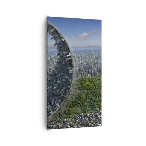 Bild auf Leinwand - Leinwandbild - Die Natur ist ewig - 65x120 cm