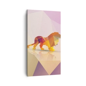 Bild auf Leinwand - Leinwandbild - Der Diamantenkönig - 45x80 cm