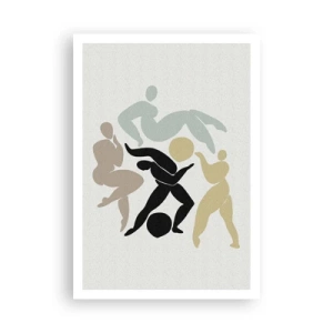 Poster - Bewegung für Gesundheit und Schönheit - 70x100 cm