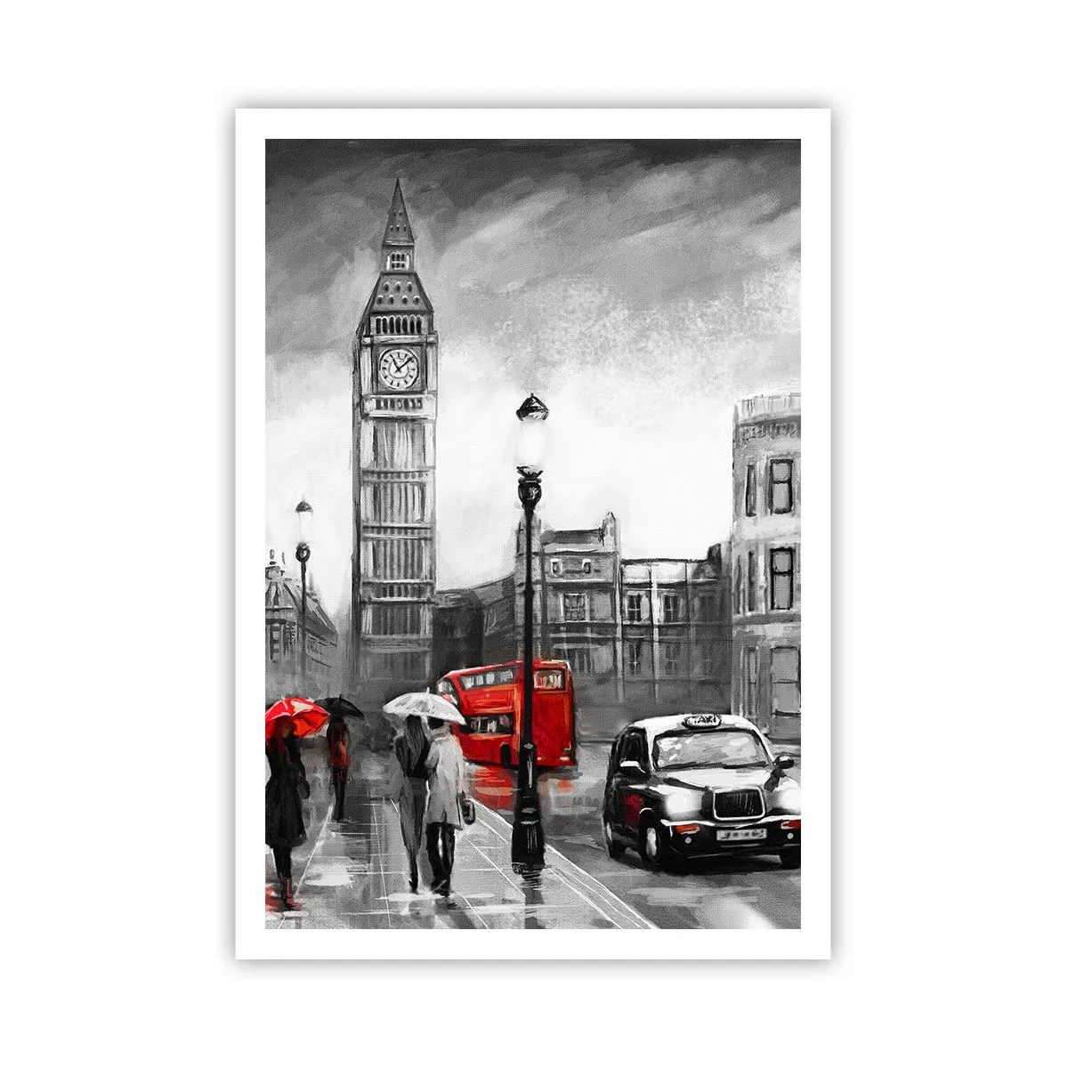 Poster - Gar keine graue Stadt - 70x100 cm