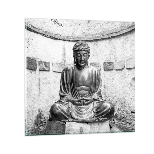 Glasbild - Bild auf glas - An der Quelle des Friedens - 40x40 cm