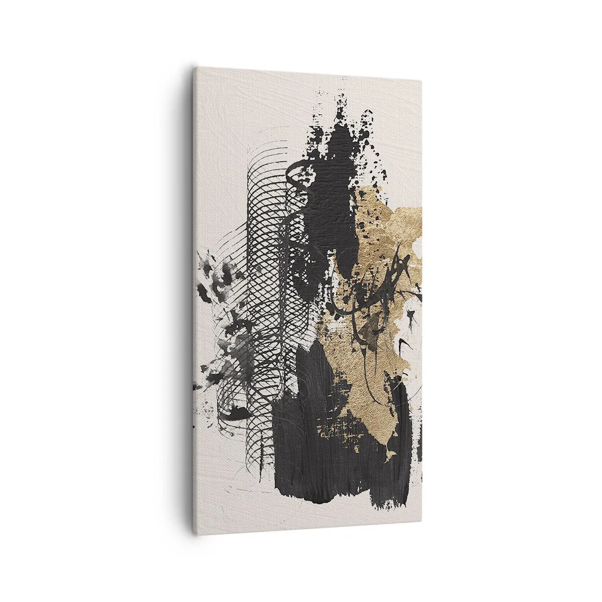 Bild auf Leinwand - Leinwandbild - Komposition mit Leidenschaft - 55x100 cm