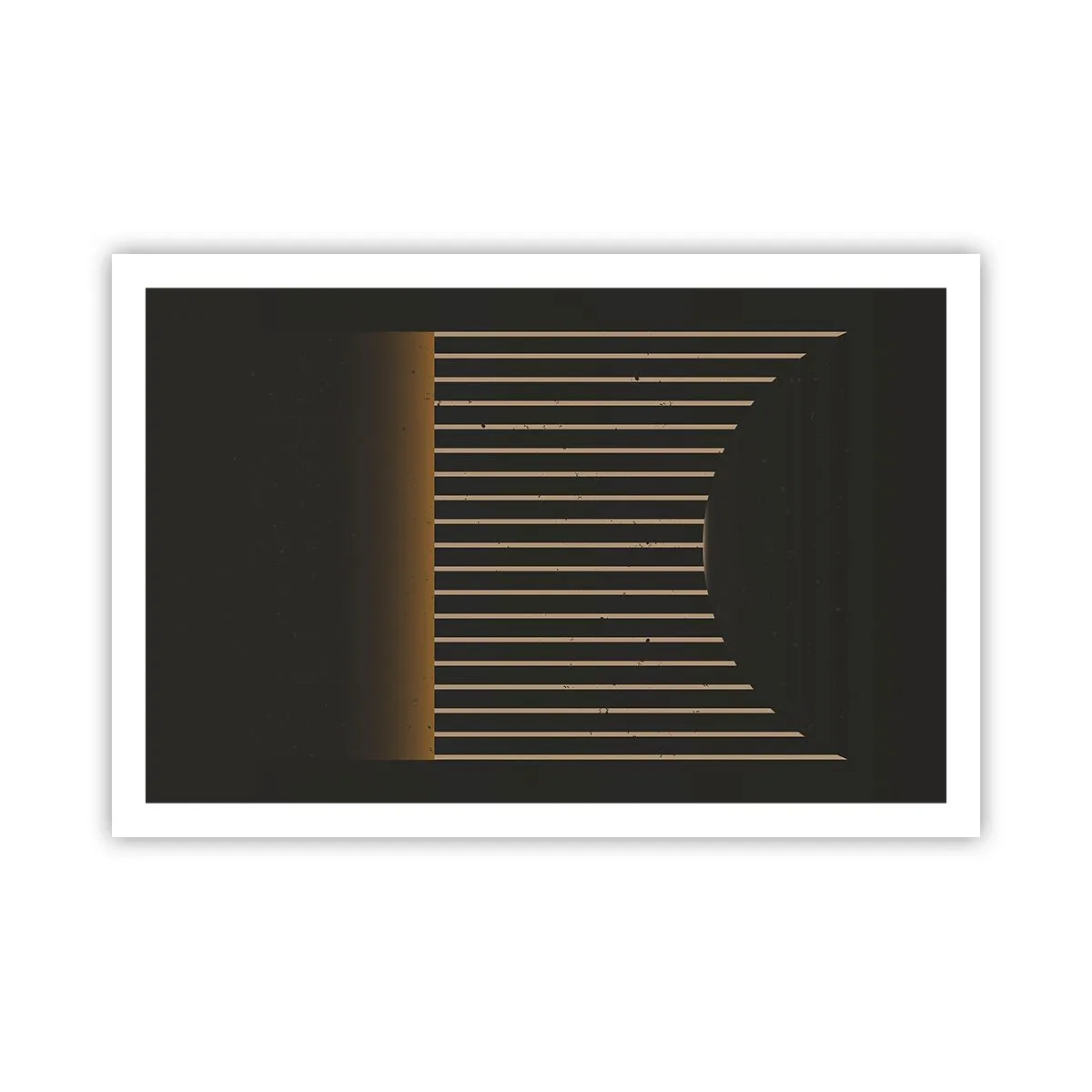 Poster - Die Dunkelheit erkunden - 91x61 cm