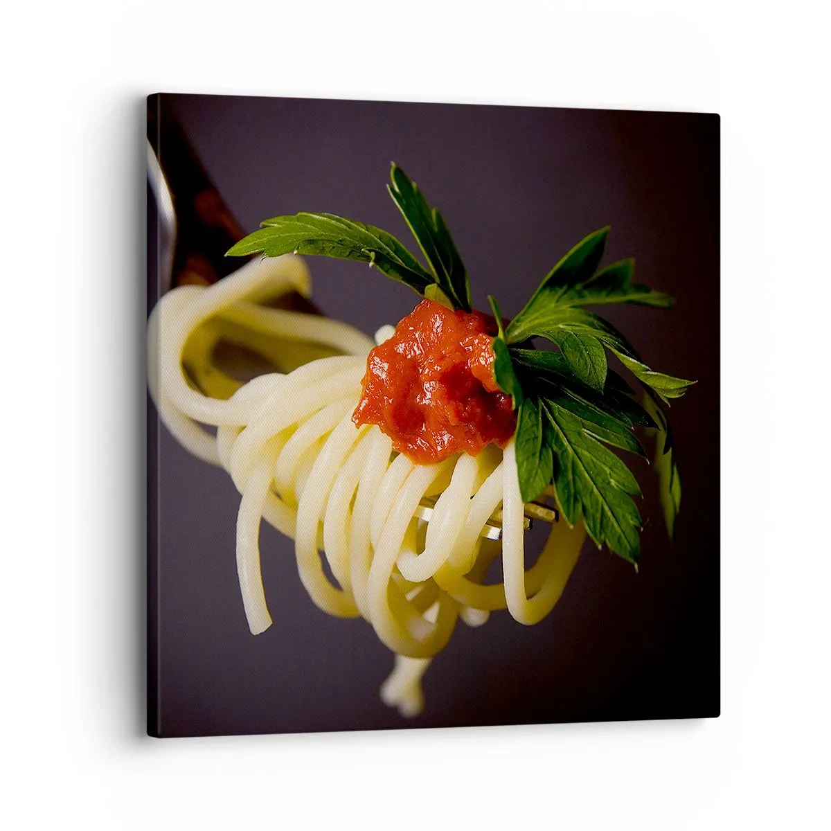 Bild auf Leinwand - Leinwandbild - Ein leckerer Bissen - 30x30 cm