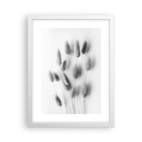 Poster in einem weißen Rahmen - Eure flauschige Grashoheit - 30x40 cm