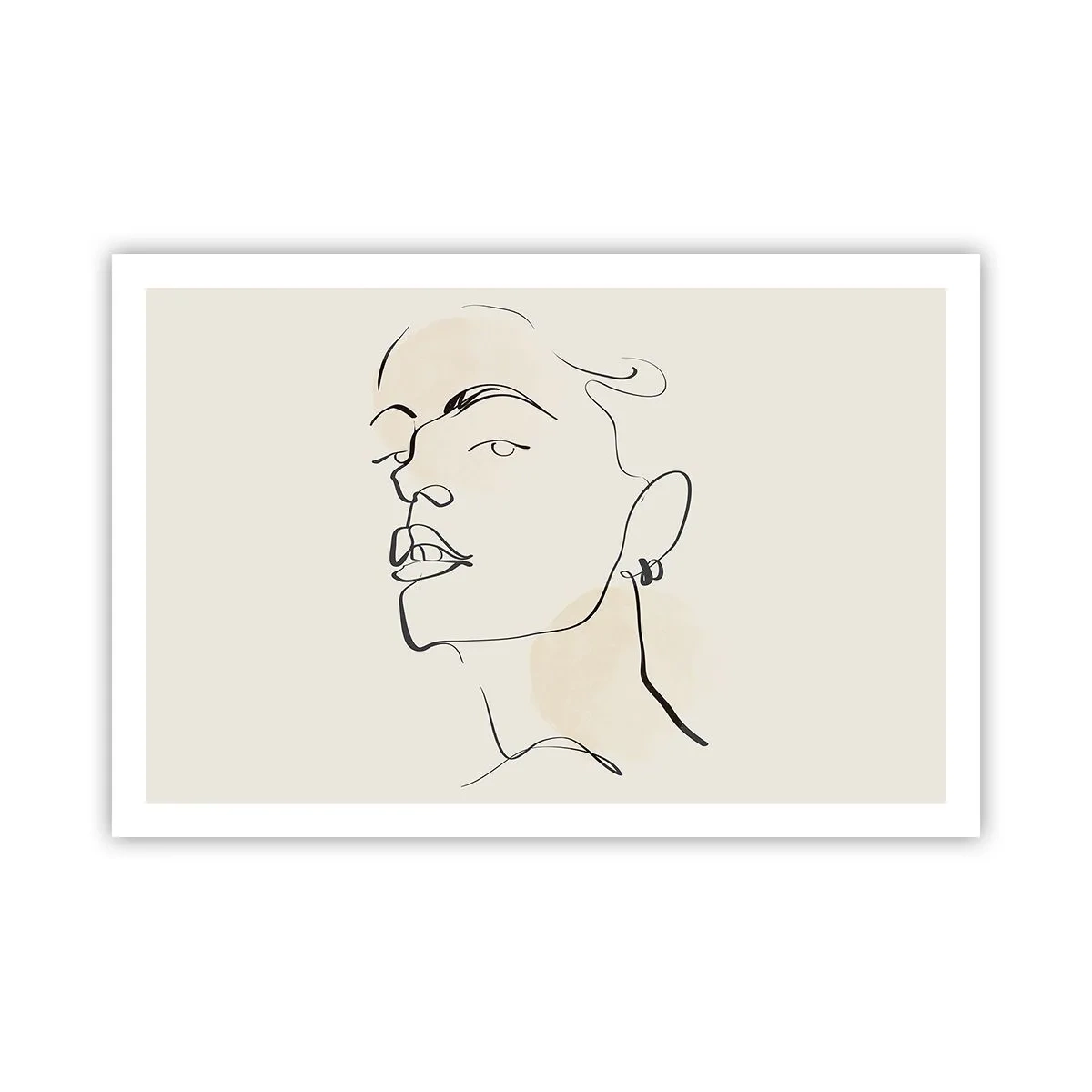 Poster - Ein stolzer Blick - 91x61 cm