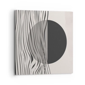 Bild auf Leinwand - Leinwandbild - Halbe Komposition - 70x70 cm