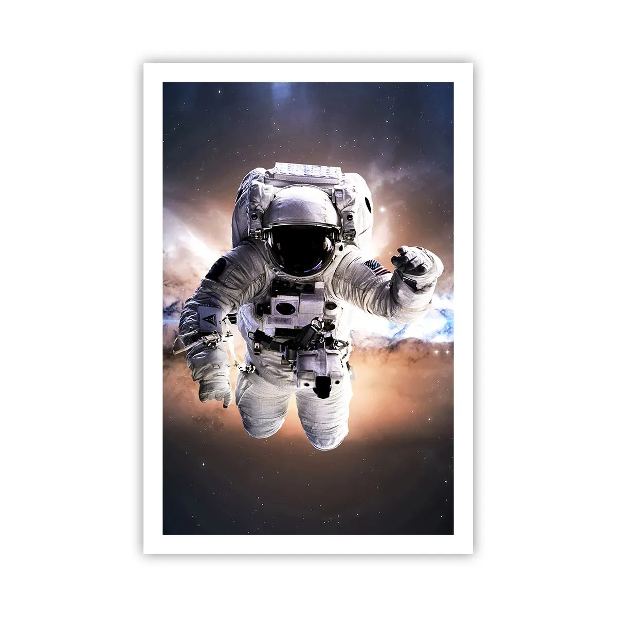 Poster - Grüße aus dem Weltall - 61x91 cm