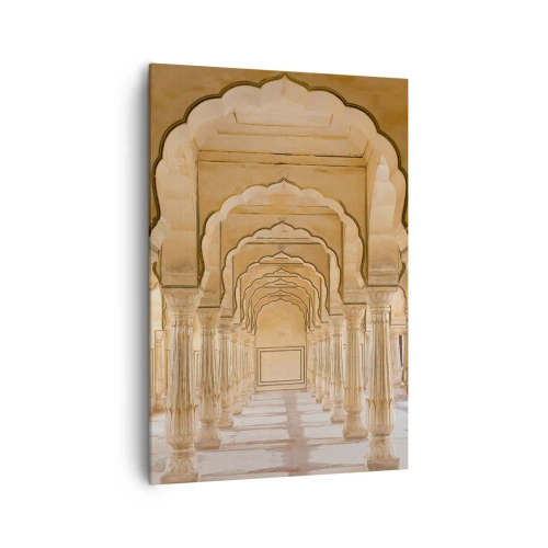 Bild auf Leinwand - Leinwandbild - Im Palast des Maharadschas - 70x100 cm