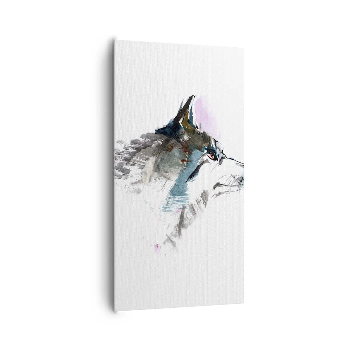 Bild auf Leinwand - Leinwandbild - Vom Teufel sprechen - 65x120 cm