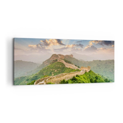 Bild auf Leinwand - Leinwandbild - Ewige Größe - 100x40 cm