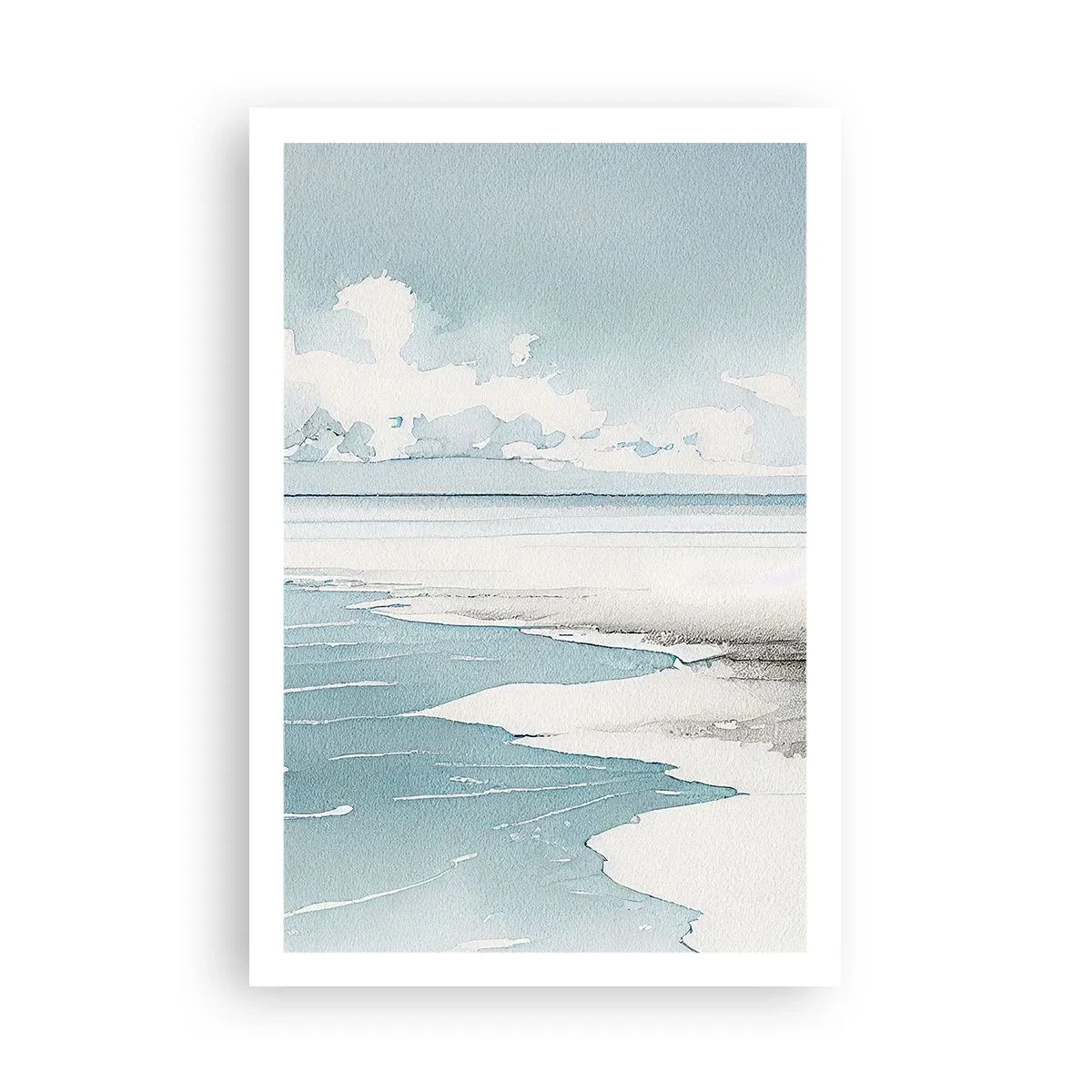 Poster - Sanfte Flut - 61x91 cm