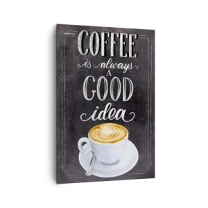 Bild auf Leinwand - Leinwandbild - Natürlich! - 70x100 cm