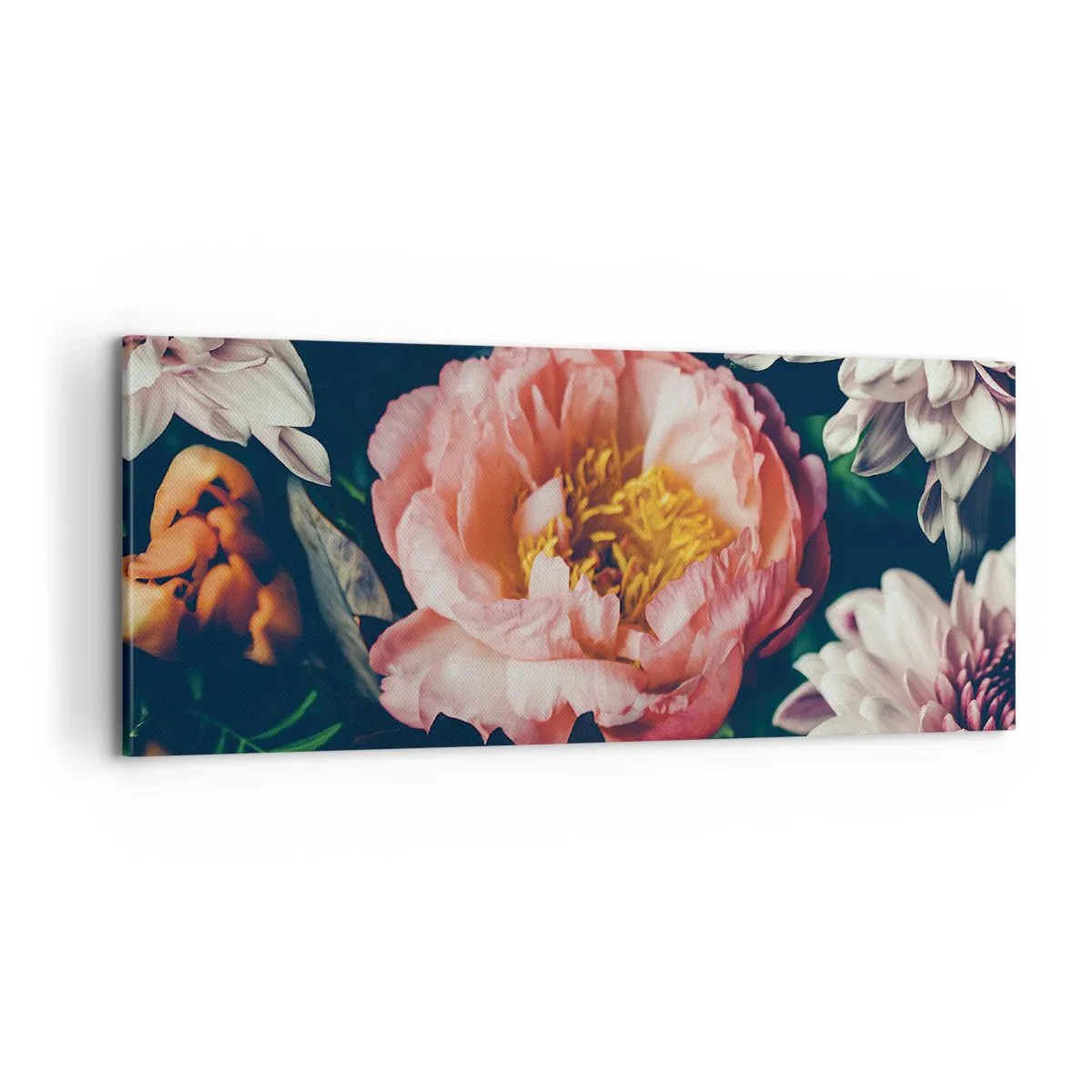 Bild auf Leinwand - Leinwandbild - Mit barocker Pracht - 100x40 cm