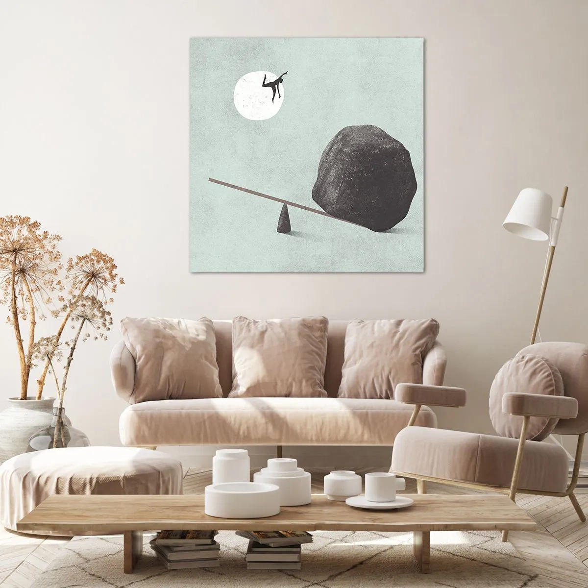 Bild auf Leinwand - Leinwandbild - Erfüllte Träume - 30x30 cm