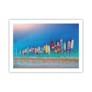 Poster - Aus der Vogelperspektive - 70x50 cm