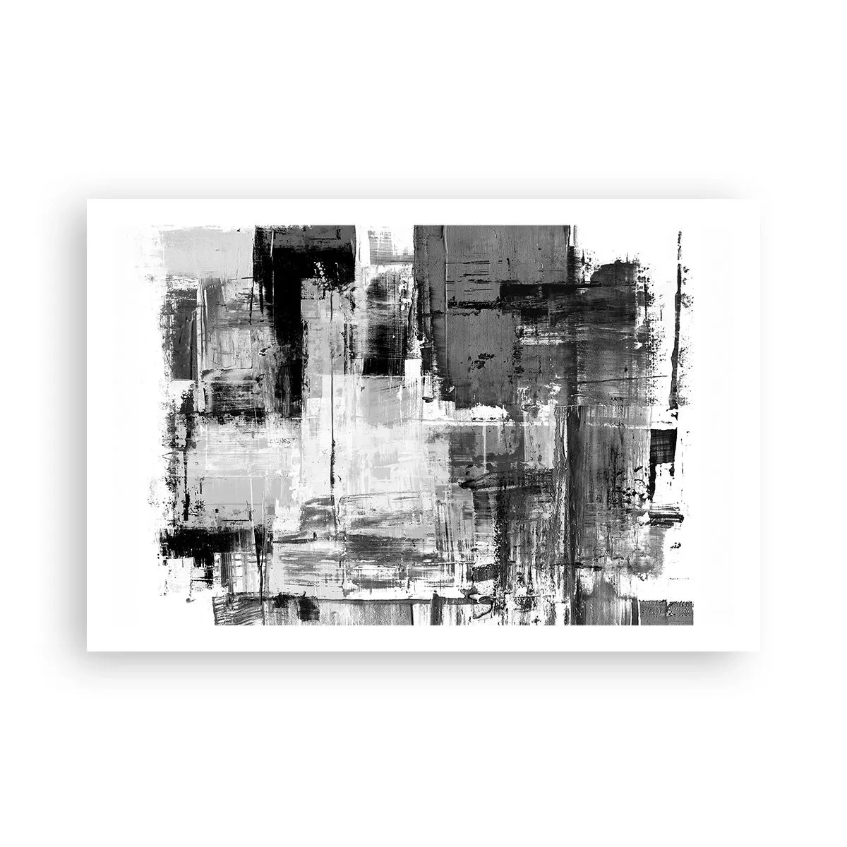 Poster - Wunderschönes Grau - 91x61 cm