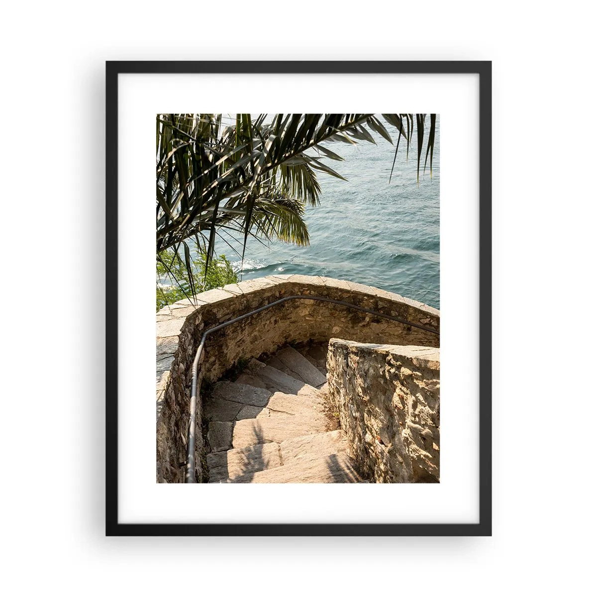 Poster in einem schwarzem Rahmen - Unter der Sonne Italiens - 40x50 cm