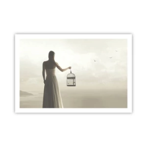 Poster - Sei frei - 91x61 cm