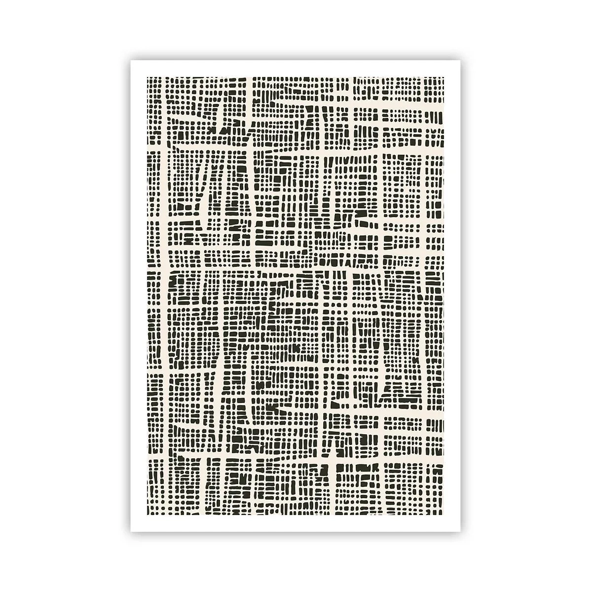 Poster - Gewebte Komposition - 70x100 cm